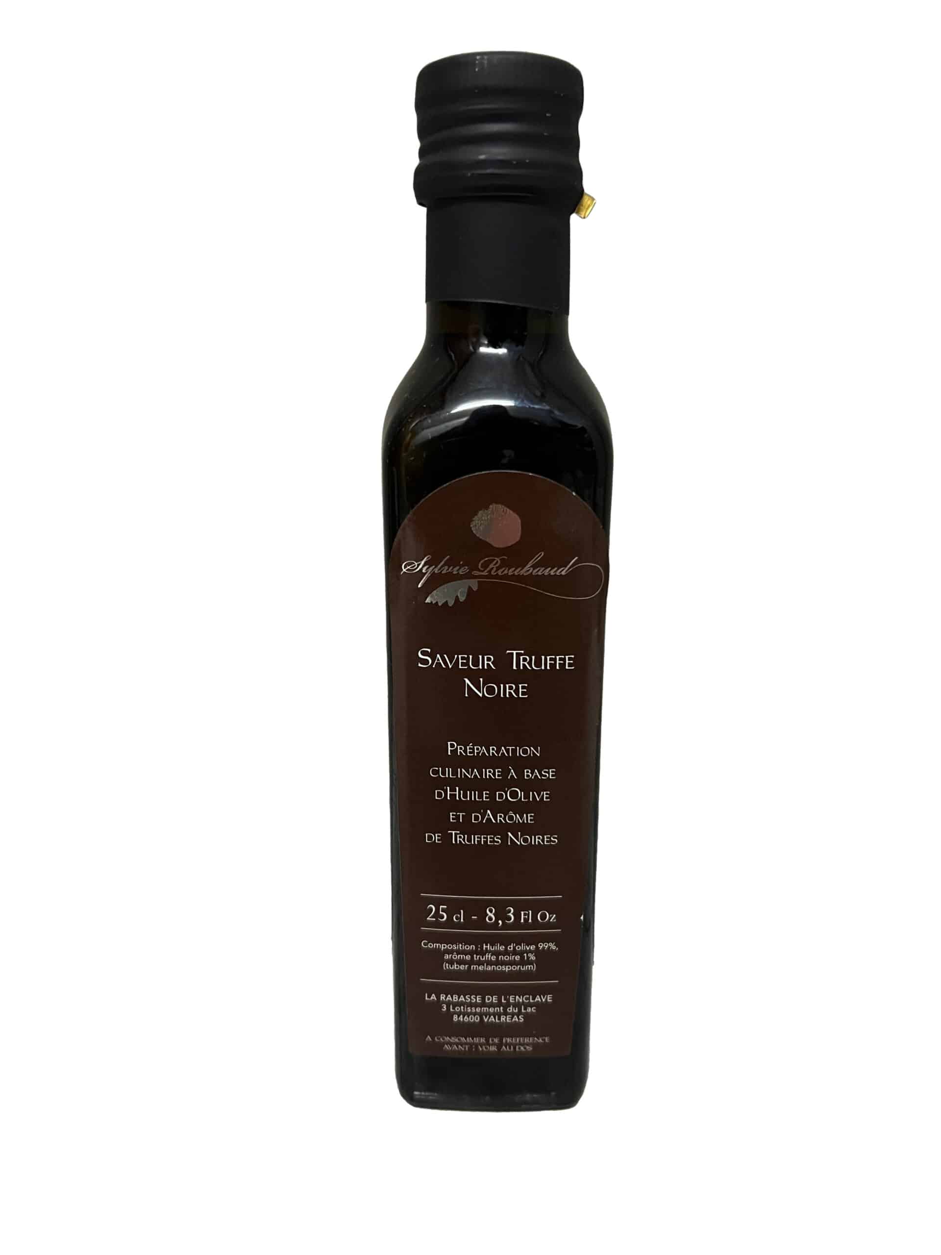 Huile d'Olive arôme truffe noire - 20 cl