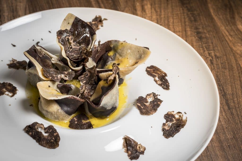 la truffe en cuisine gastronomique : truffe noire en dessert