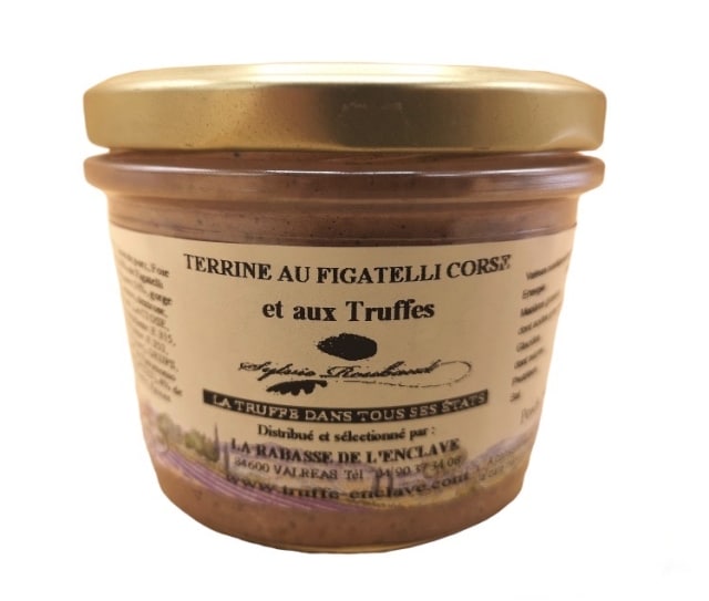 Terrine au Figatelli corse truffée