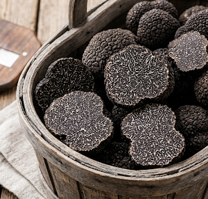 photos de truffes du CHILI entières et morceaux
