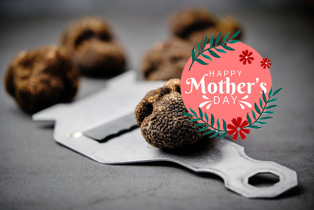 Fête des mères 2025 coffret cadeau de truffes fraîche, truffe d'été
